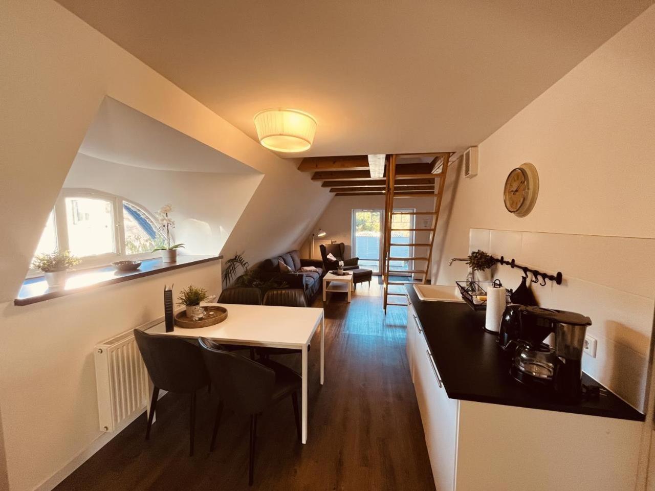 Ferienwohnung de olle Leive in Born Exterior foto