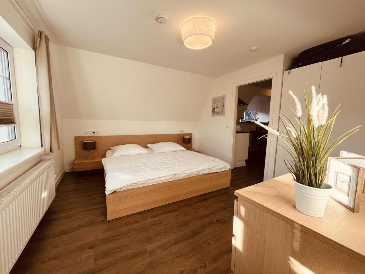 Ferienwohnung de olle Leive in Born Exterior foto