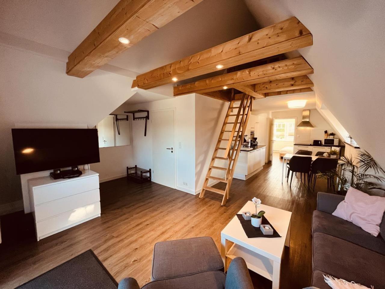 Ferienwohnung de olle Leive in Born Exterior foto