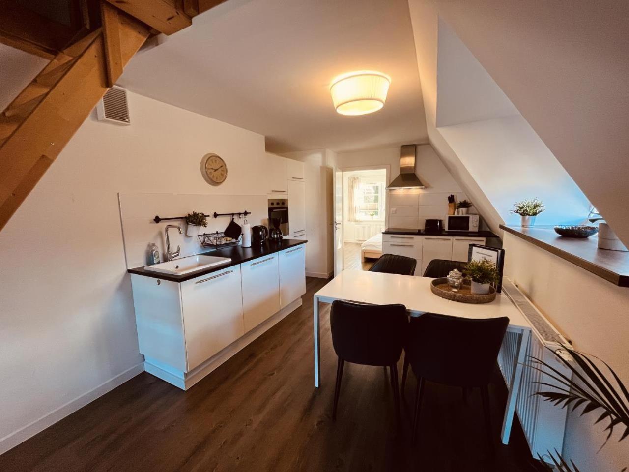 Ferienwohnung de olle Leive in Born Exterior foto